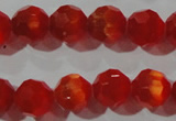 CCT374 15 inches 8mm faceted round cats eye beads wholesale