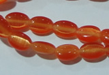 CCT604 15 inches 4*6mm oval cats eye beads wholesale