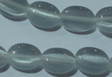 CCT631 15 inches 6*8mm oval cats eye beads wholesale