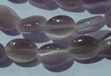 CCT641 15 inches 6*8mm oval cats eye beads wholesale