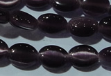 CCT642 15 inches 6*8mm oval cats eye beads wholesale