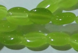 CCT645 15 inches 6*8mm oval cats eye beads wholesale