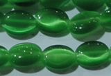 CCT650 15 inches 6*8mm oval cats eye beads wholesale