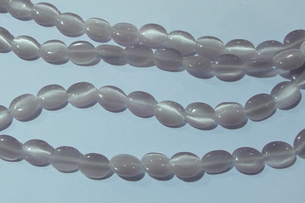 CCT662 15 inches 8*10mm oval cats eye beads wholesale