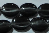 CCT681 15 inches 8*10mm oval cats eye beads wholesale