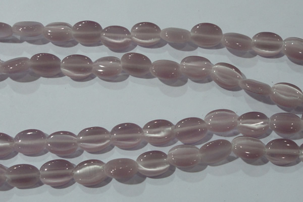 CCT692 15 inches 10*12mm oval cats eye beads wholesale