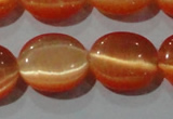 CCT695 15 inches 10*12mm oval cats eye beads wholesale