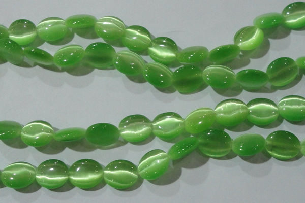 CCT704 15 inches 10*12mm oval cats eye beads wholesale