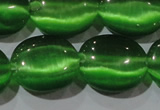 CCT705 15 inches 10*12mm oval cats eye beads wholesale