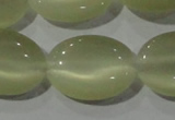 CCT722 15 inches 10*14mm oval cats eye beads wholesale