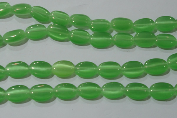 CCT727 15 inches 10*14mm oval cats eye beads wholesale