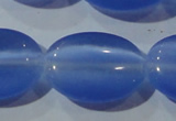 CCT730 15 inches 10*14mm oval cats eye beads wholesale