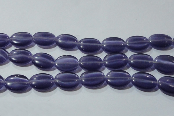 CCT731 15 inches 10*14mm oval cats eye beads wholesale