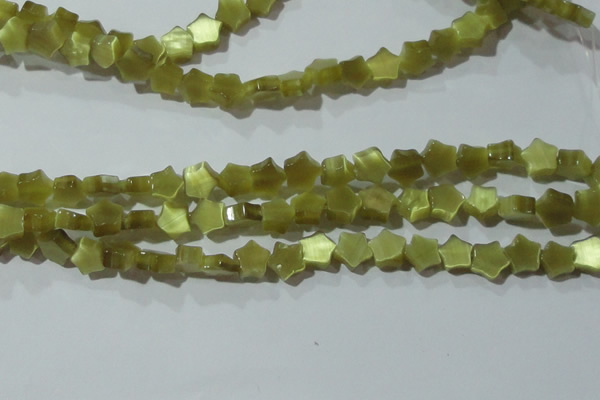 CCT811 15 inches 6mm star cats eye beads wholesale