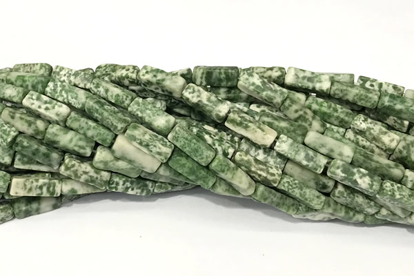 CCU1145 15 inches 4*13mm cuboid jade beads