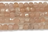 CCU1324 15 inches 2.5mm faceted cube suntone beads