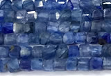 CCU1335 15 inches 2.5mm faceted cube kyanite beads