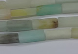 CCU715 15.5 inches 4*13mm cuboid amazonite beads wholesale