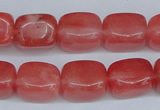 CCY152 15.5 inches 11*15mm cuboid cherry quartz beads wholesale