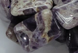 CDA07 15.5 inches 22*30mm rectangle dogtooth amethyst quartz beads