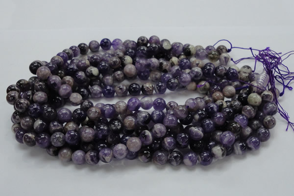 CDA18 15.5 inches 10mm round dogtooth amethyst quartz beads