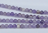 CDA50 15.5 inches 4mm round dogtooth amethyst beads wholesale