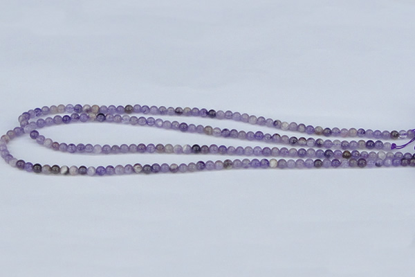 CDA50 15.5 inches 4mm round dogtooth amethyst beads wholesale