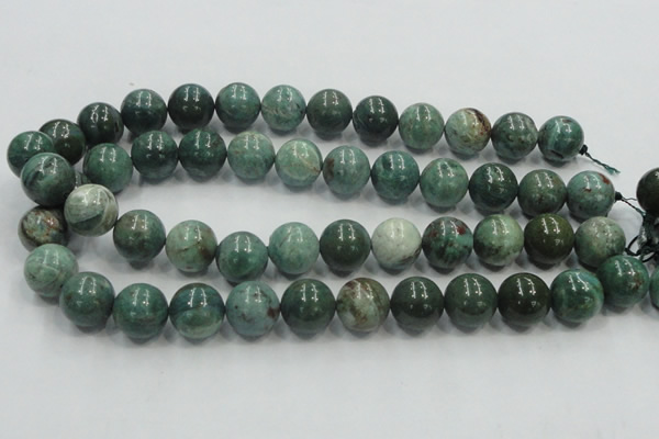 CDB03 15.5 inches 16mm round natural new dragon blood jasper beads