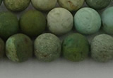 CDB104 15.5 inches 12mm round matte New dragon blood jasper beads