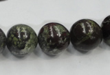 CDB200 15.5 inches 16mm round natural dragon blood jasper beads