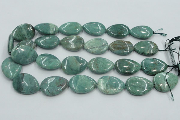 CDB22 22*30mm flat teardrop natural new dragon blood jasper beads