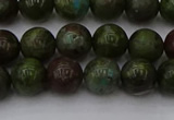 CDB301 15.5 inches 6mm round dragon blood jasper beads wholesale