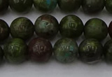 CDB302 15.5 inches 8mm round dragon blood jasper beads wholesale