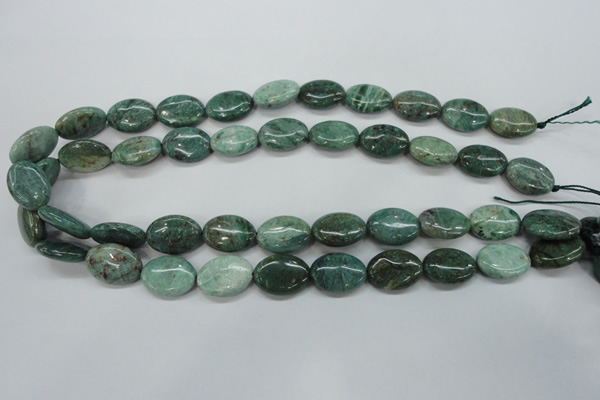 CDB35 15.5 inches 13*18mm oval new dragon blood jasper beads