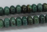 CDB39 15.5 inches 6*10mm rondelle new dragon blood jasper beads