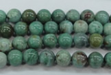 CDB41 15.5 inches 8mm round new dragon blood jasper beads