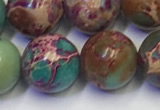 CDE1059 15.5 inches 12mm round sea sediment jasper beads wholesale