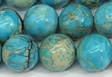 CDE1369 15.5 inches 10mm round sea sediment jasper beads wholesale