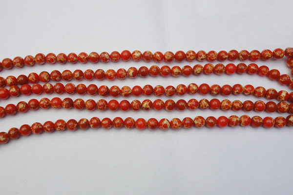 CDE2000 15.5 inches 4mm round dyed sea sediment jasper beads