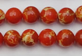 CDE2003 15.5 inches 10mm round dyed sea sediment jasper beads