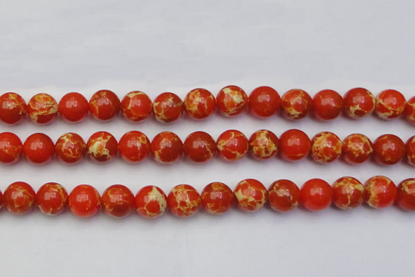 CDE2007 15.5 inches 18mm round dyed sea sediment jasper beads