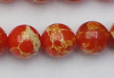 CDE2008 15.5 inches 20mm round dyed sea sediment jasper beads