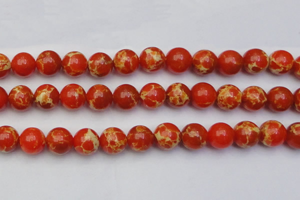 CDE2009 15.5 inches 22mm round dyed sea sediment jasper beads