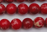 CDE2025 15.5 inches 10mm round dyed sea sediment jasper beads