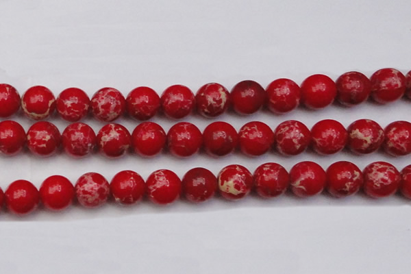 CDE2029 15.5 inches 18mm round dyed sea sediment jasper beads