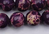 CDE2052 15.5 inches 20mm round dyed sea sediment jasper beads