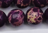 CDE2054 15.5 inches 24mm round dyed sea sediment jasper beads