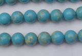 CDE2056 15.5 inches 6mm round dyed sea sediment jasper beads