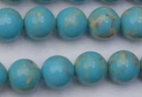 CDE2060 15.5 inches 14mm round dyed sea sediment jasper beads