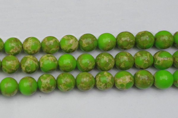 CDE2076 15.5 inches 24mm round dyed sea sediment jasper beads